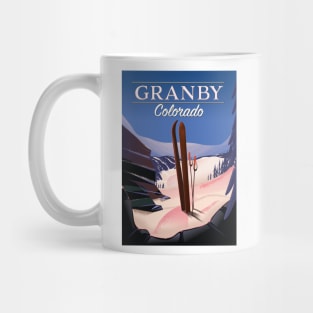 Granby Colorado ski poster Mug